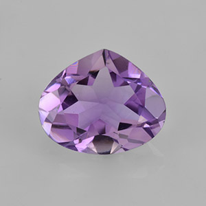 Natural 9x7.6x4.9mm Faceted Fancy Amethyst