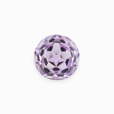 Natural 8x8x5.3mm Star Cut Round Amethyst