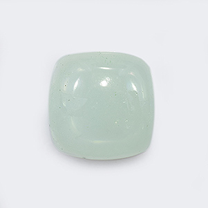 Natural 10x10x4.70mm Cabochon Cushion Aquamarine