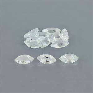 Natural 7x3.5x2mm Faceted Marquise Aquamarine