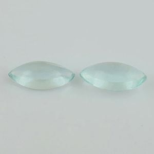 Natural 15x7x4.9mm Cabochon Marquise Aquamarine