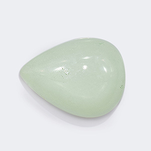 Natural 19.70x15x8.7mm Cabochon Pear Aquamarine