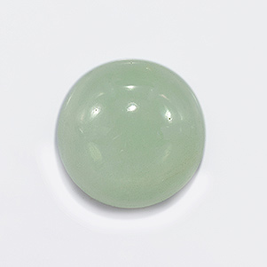 Natural 12x12x5.7mm Cabochon Round Aquamarine