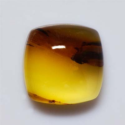 Natural 12x12x5.8mm Cabochon Cushion Chalcedony