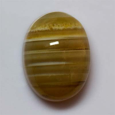 Natural 20x15x9.9mm Cabochon Oval Chalcedony