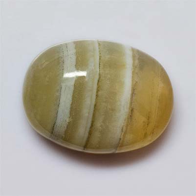 Natural 20x15x8.2mm Cabochon Oval Chalcedony