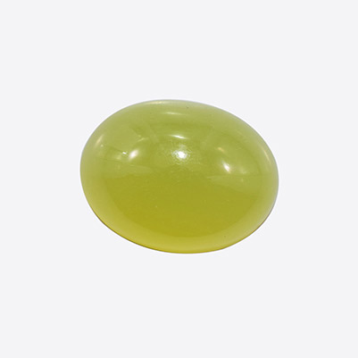 Natural 25.3x19.2x11.67mm Cabochon Oval Chalcedony