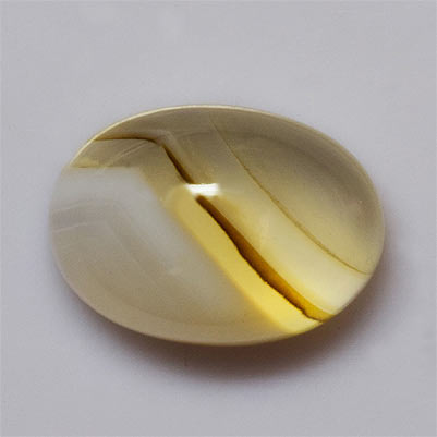 Natural 14x10.20x6.6mm Cabochon Oval Chalcedony