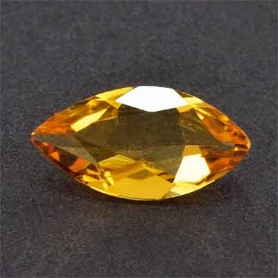 Natural 9.3x5x2.6mm Faceted Marquise Citrine