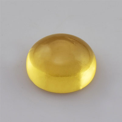 Natural 8.6x7.6x4.6mm Cabochon Oval Citrine