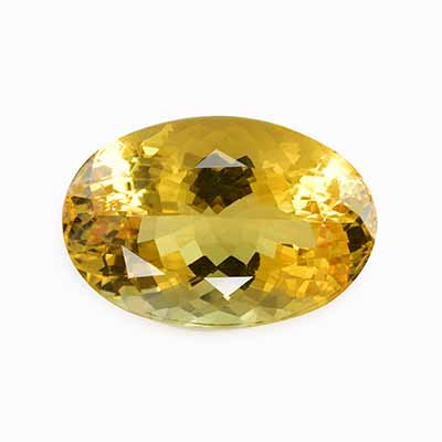 Natural 30x20x5.6mm Faceted Oval Citrine