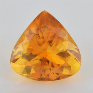 Natural 16x15.90x9.90mm Faceted Pear Citrine