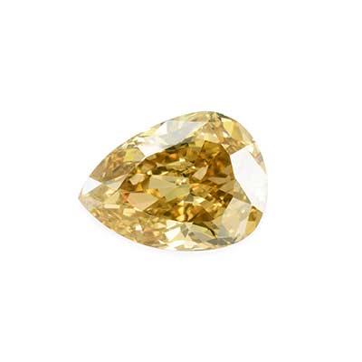 Natural 6x4.4x2.7mm Brilliant Pear Diamond