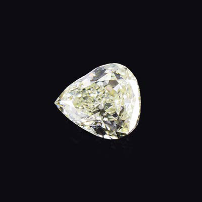 Natural 4.50x3.9x2.5mm Brilliant Pear Diamond