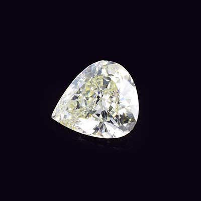 Natural 4.90x4.3x2.20mm Brilliant Pear Diamond