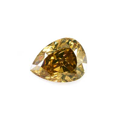 Natural 6.30x4.80x3.30mm Brilliant Pear Diamond