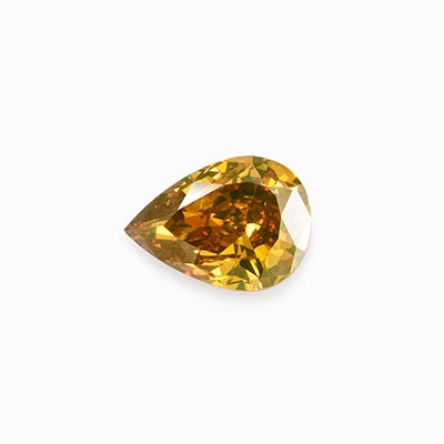 Natural 6.48x4.69x2.6mm Brilliant Pear Diamond