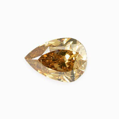 Natural 4.4x3.1x2.4mm Brilliant Pear Diamond