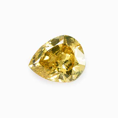 Natural 4.6x3.8x2.4mm Brilliant Pear Diamond