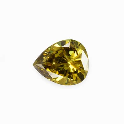 Natural 5.00x4.10x2.5mm Brilliant Pear Diamond