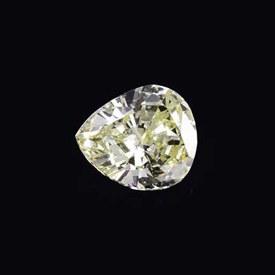 Natural 4.9x4.20x2.3mm Brilliant Pear Diamond