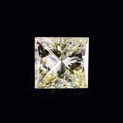 Natural 3.80x3.70x2.5mm Brilliant Princess Diamond