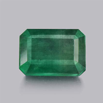 Natural 8x6x4.4mm Faceted Octagon Emerald