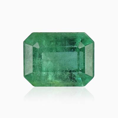 Natural 8x6x5.10mm Faceted Octagon Emerald