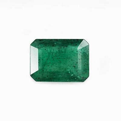 Natural 8x5.8x4.5mm Faceted Octagon Emerald