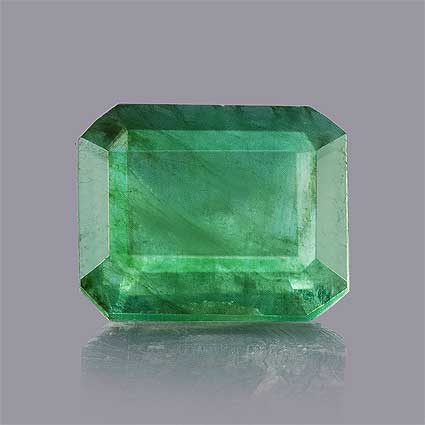 Natural 9.4x7.5x3.5mm Faceted Octagon Emerald