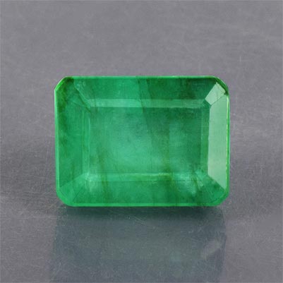 Natural 9.4x7x5.7mm Faceted Octagon Emerald