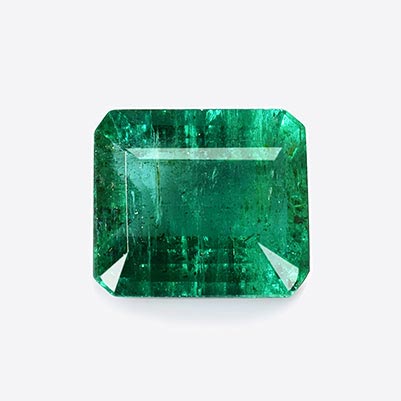 Natural 9.5x8.3x5.1mm Faceted Octagon Emerald