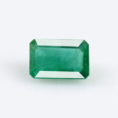 Natural 6.2x4.2x2.7mm Faceted Octagon Emerald