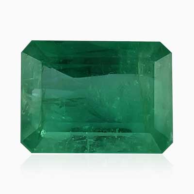 Natural 6.4x8.5x5mm Faceted Octagon Emerald