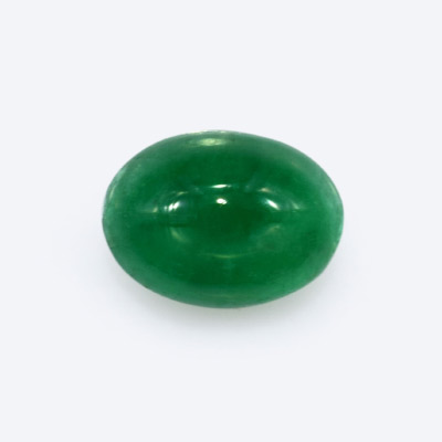 Natural 6.9x5x3.5mm Cabochon Oval Emerald