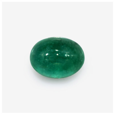 Natural 8.10x6.10x4.7mm Cabochon Oval Emerald