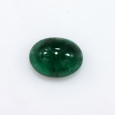 Natural 8.10x6.10x4.10mm Cabochon Oval Emerald