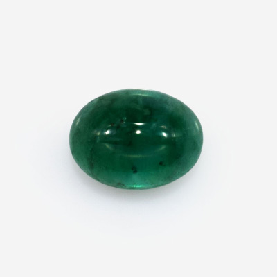 Natural 8.2x6.2x4.4mm Cabochon Oval Emerald