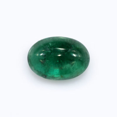 Natural 10.2x7.2x4.5mm Cabochon Oval Emerald