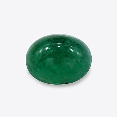 Natural 10x8.10x5.8mm Cabochon Oval Emerald