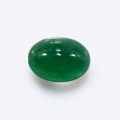 Natural 7.10x5.10x4mm Cabochon Oval Emerald