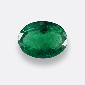 Natural 8.10x6.2x3.5mm Faceted Oval Emerald