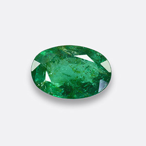 Natural 6.10x4.10x2.8mm Faceted Oval Emerald