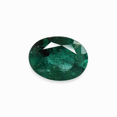 Natural 8.10x6x4.2mm Faceted Oval Emerald