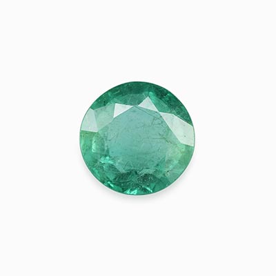 Natural 5.9x5.9x3.5mm Faceted Round Emerald