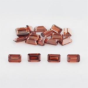 Natural 5x3x2.10mm Faceted Octagon Garnet