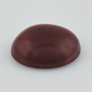 Natural 12x10x4.9mm Cabochon Oval Garnet