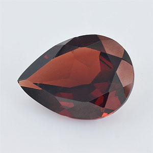 Natural 12x9x4.8mm Faceted Pear Garnet