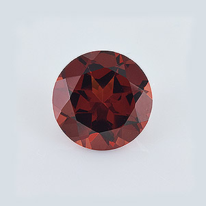 Natural 8x8x4.6mm Faceted Round Garnet