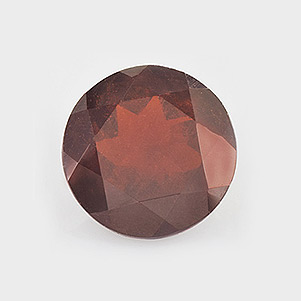 Natural 11x11x5.9mm Faceted Round Garnet